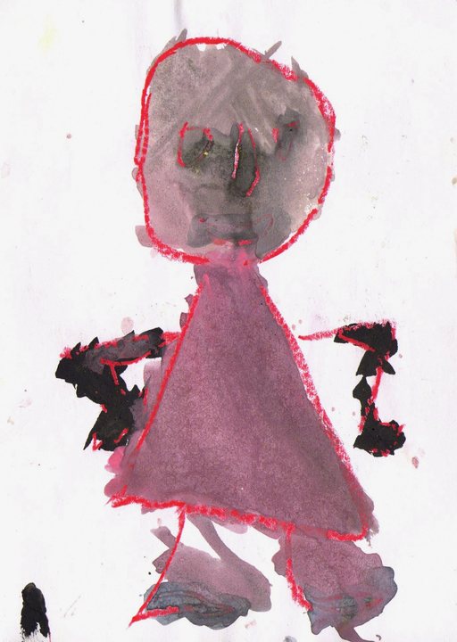 Untitled, by Bibes, 4, drawn in Indonesia, 2011